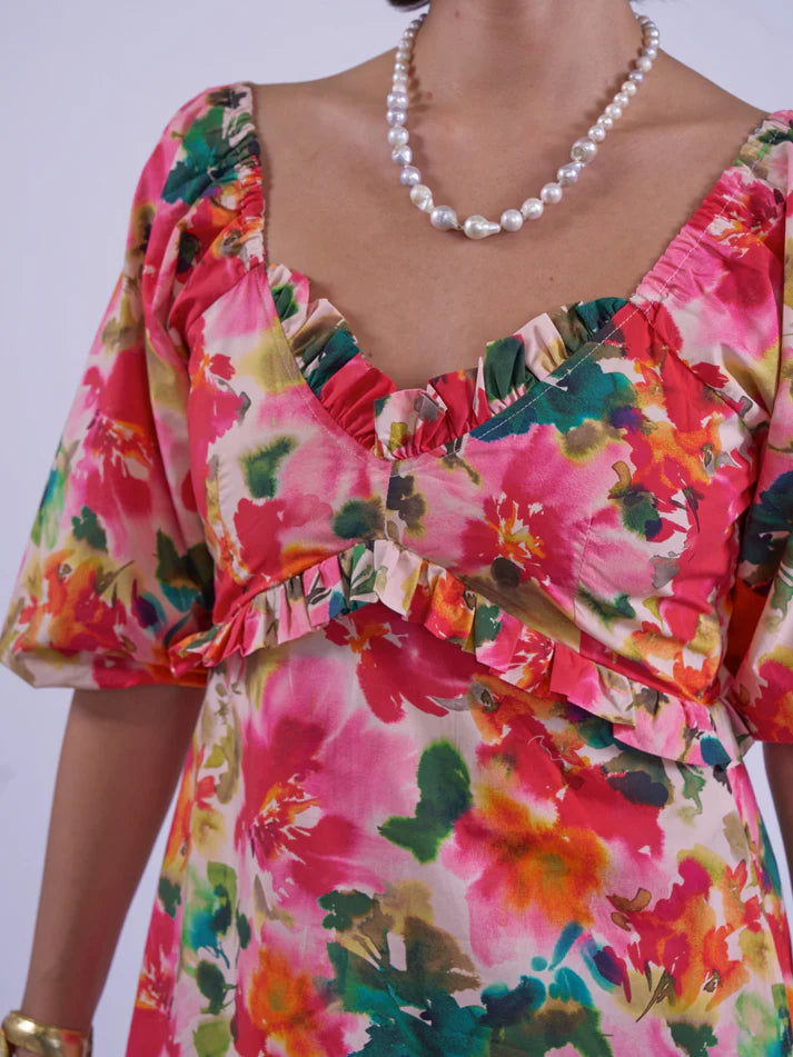 New Day Original-Universe Dress in Summer Bouquet