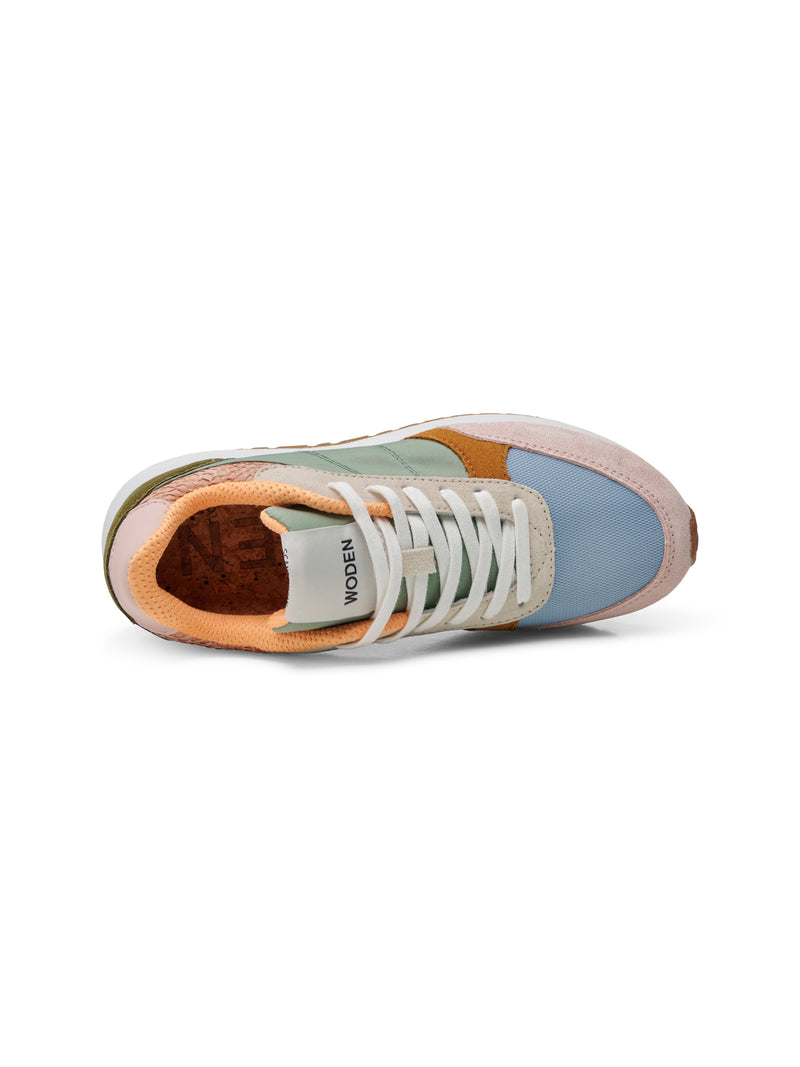 Woden Ronja Trainers WL740 in Algae Multi