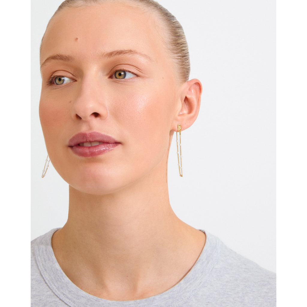 PILGRIM - AERUN Gold Plated Earrings