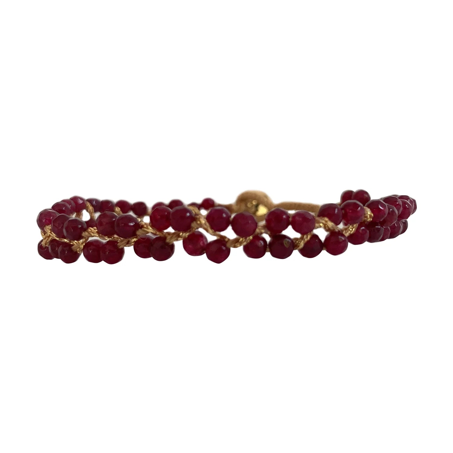 IBU Jill Bracelet in Garnet - AN11