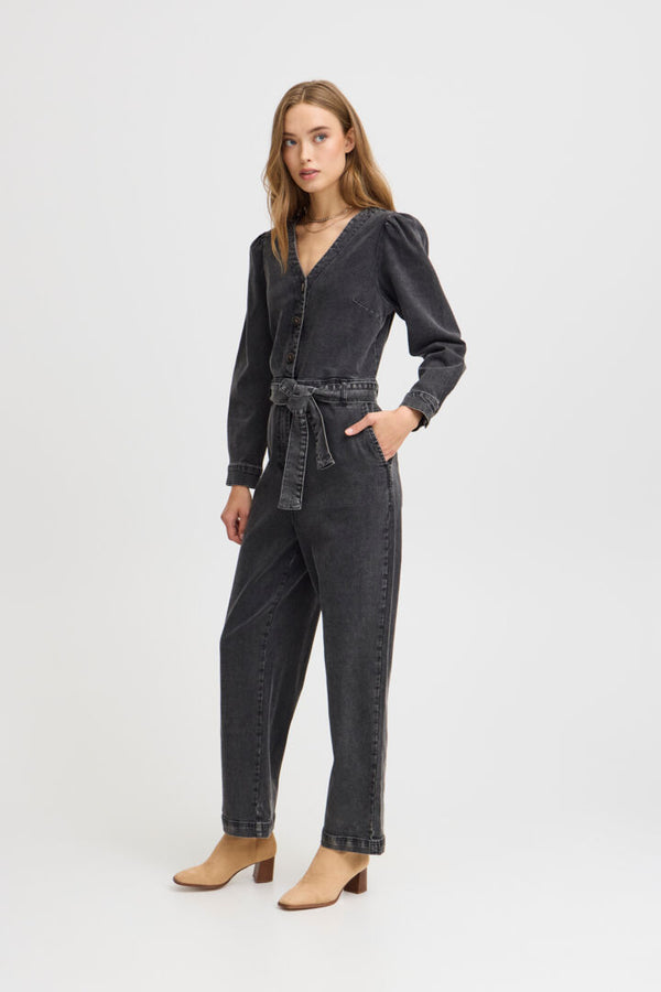 Atelier Reve Harper Jumpsuit-Meteorite Washed Denim-20121735