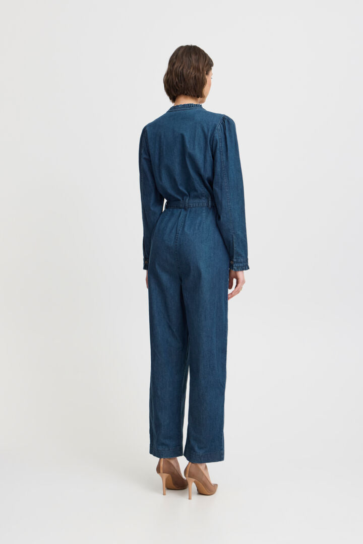 Atelier Reve Jules Jumpsuit-Medium Blue Chambrey-20120982