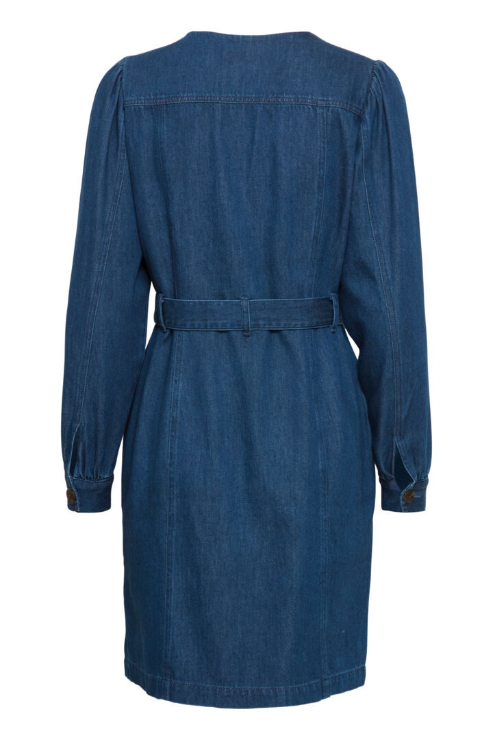 Atelier Reve Julietta Dress-Pure Denim Blue-20121306