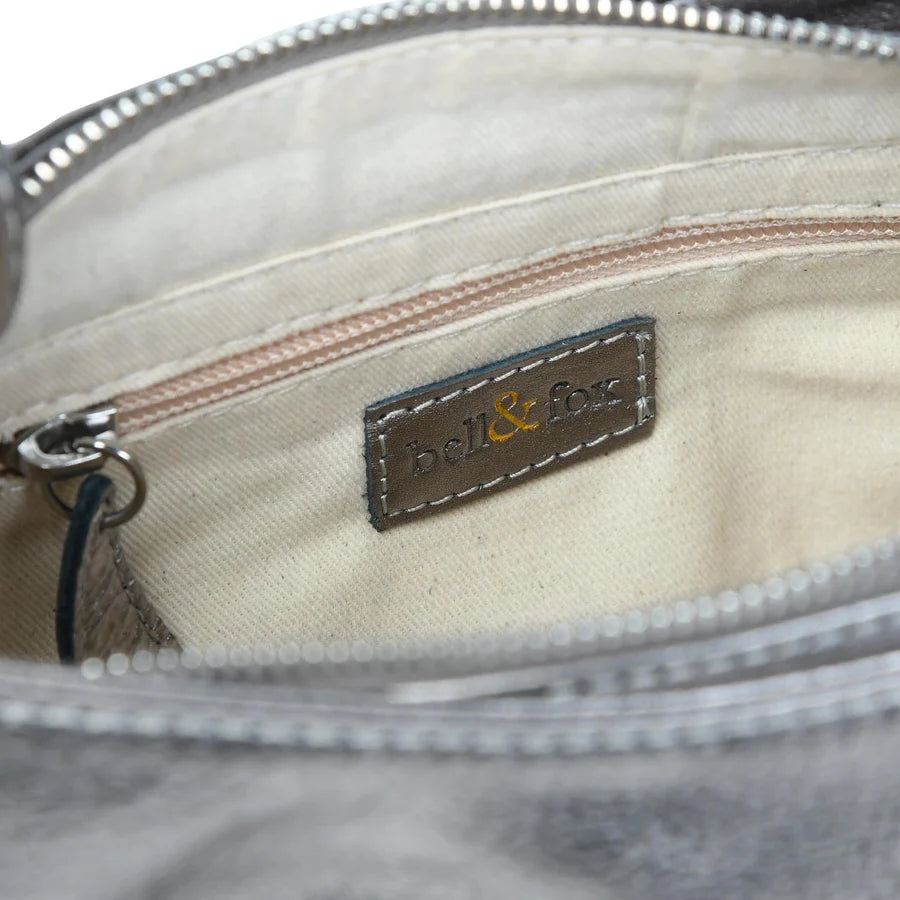 Bell & Fox Anisha Bow Detail Crossbody Bag in Gunmetal