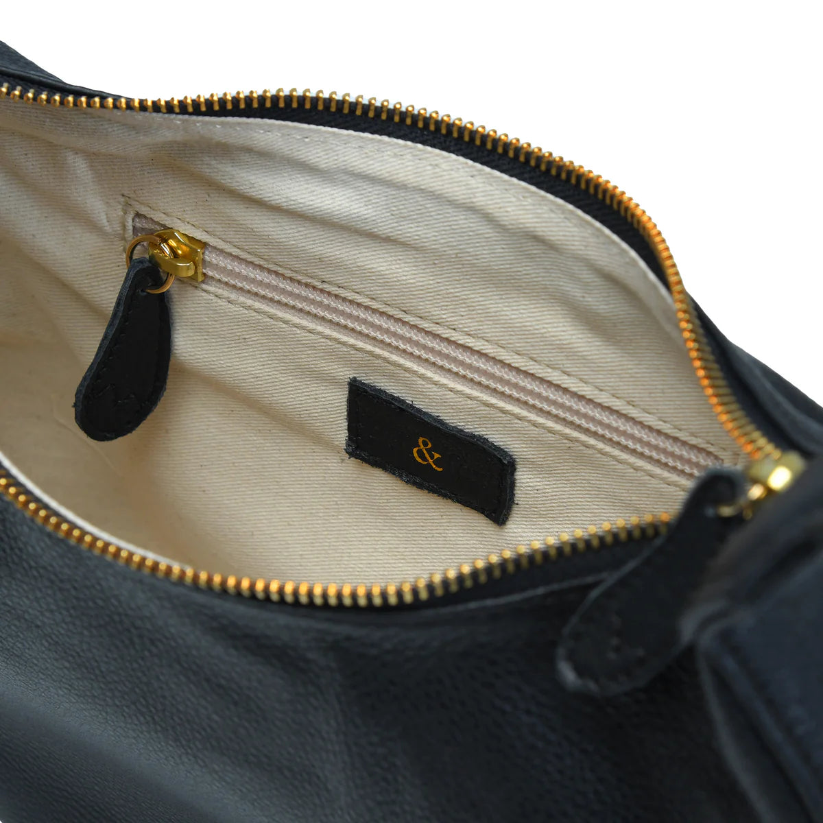 Bell & Fox Robyn Crossbody bag - Black Leather