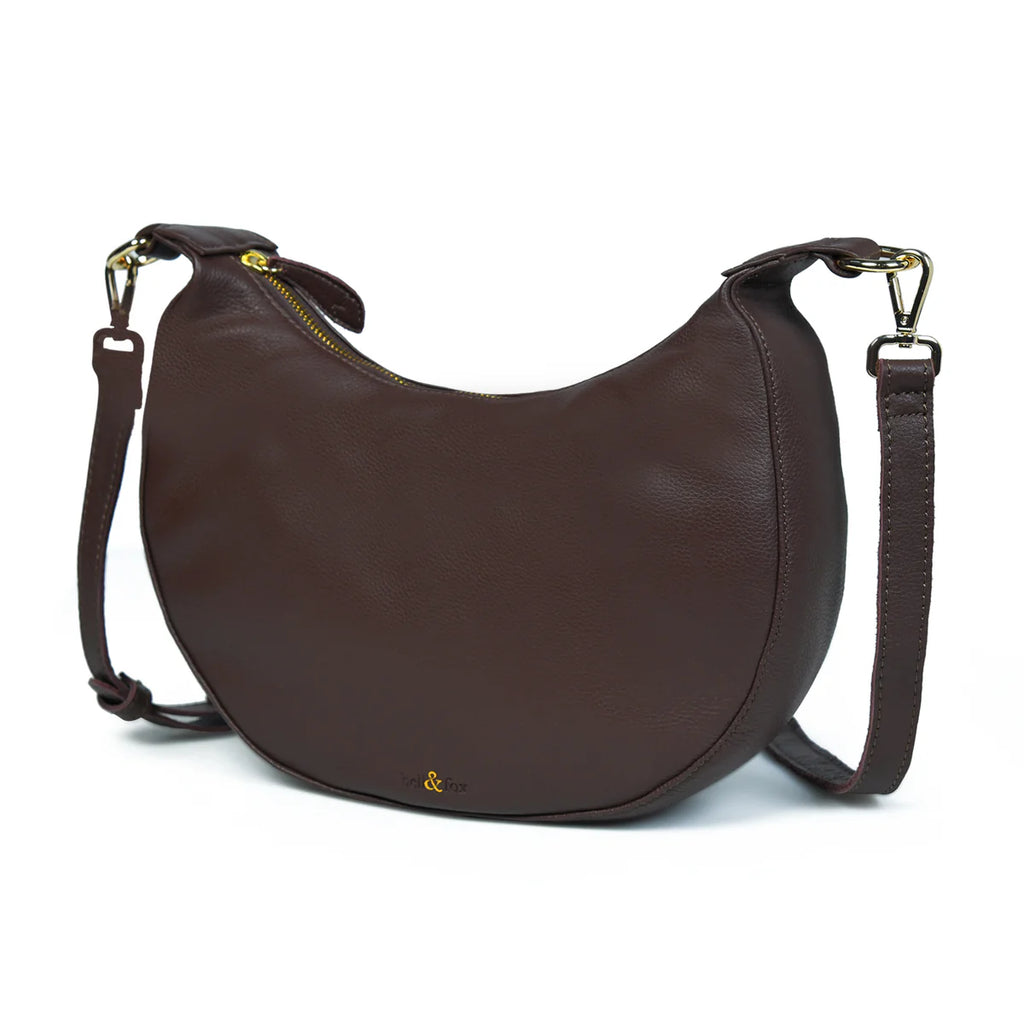 Bell & Fox ROBYN Crossbody Bag - Chocolate Leather