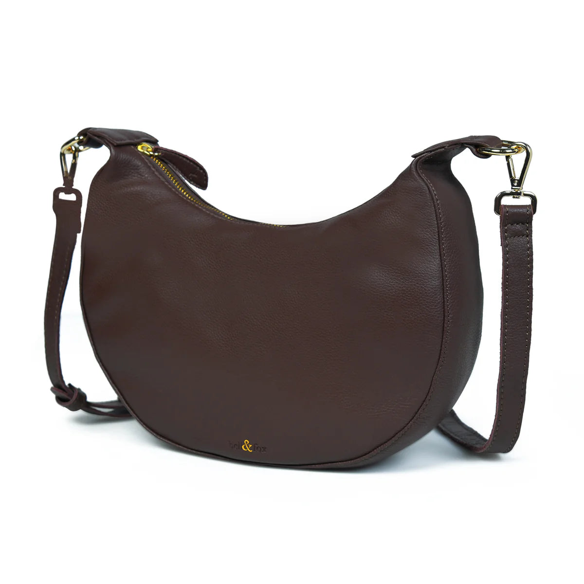 Bell & Fox ROBYN Crossbody Bag - Chocolate Leather