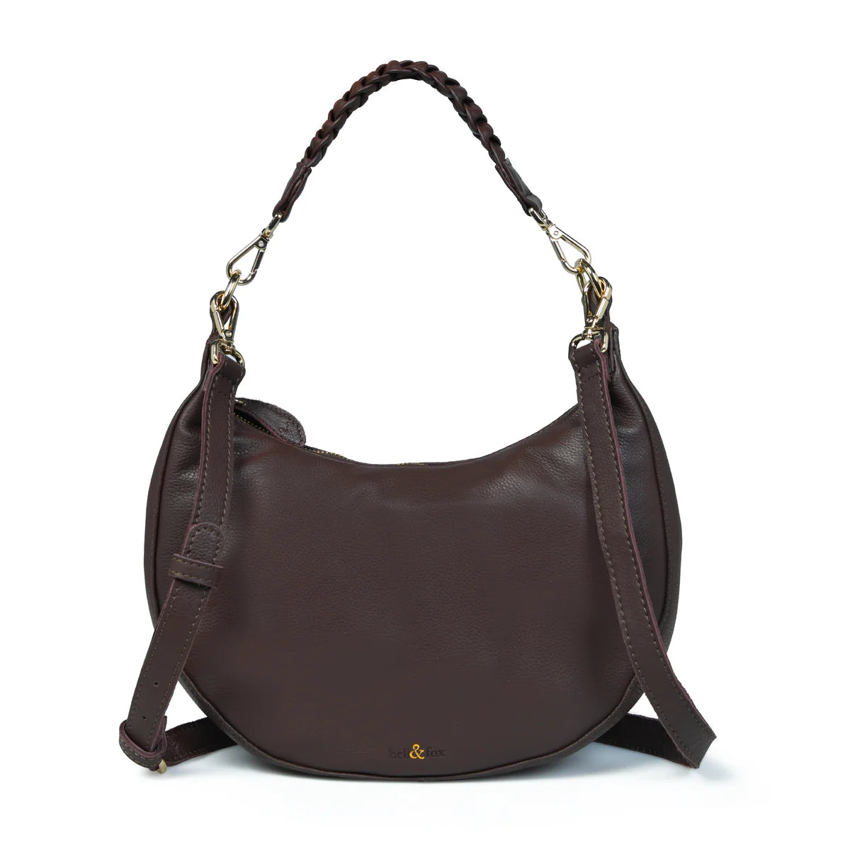 Bell & Fox ROBYN Crossbody Bag - Chocolate Leather