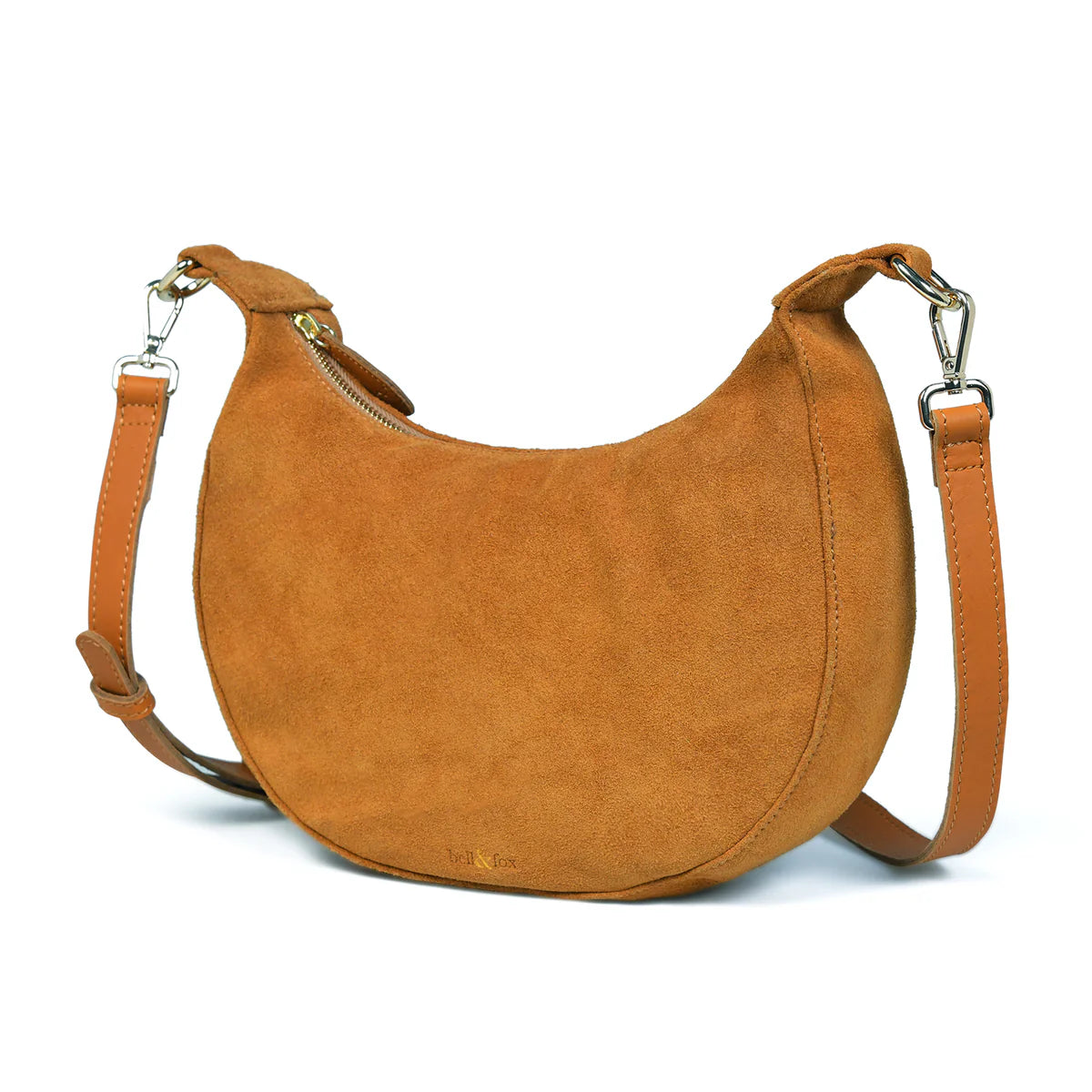 Bell & Fox ROBYN Crossbody bag - Caramel Suede