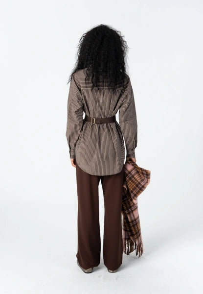 Coster Copenhagen Billie Sweat Pants in Chocolate Brown
