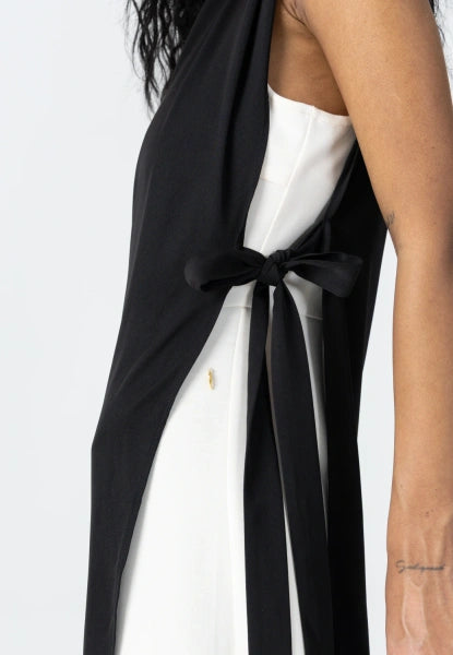Coster Copenhagen Black and Creme Pant Suit