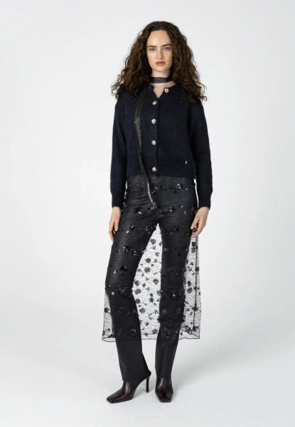 Coster Copenhagen Sequin Skirt in Black