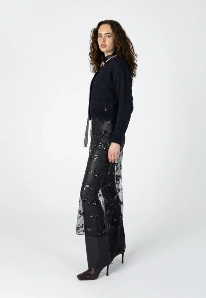 Coster Copenhagen Sequin Skirt in Black