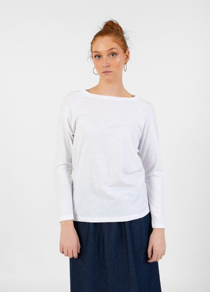 Coster Copenhagen Long Sleeve T-Shirt in White