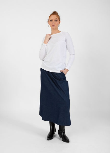 Coster Copenhagen Long Sleeve T-Shirt in White