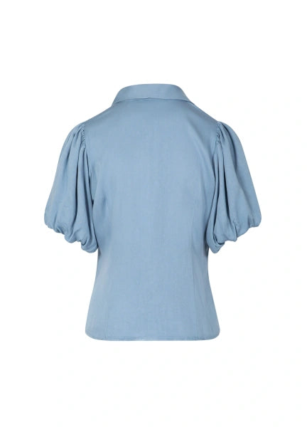Coster Copenhagen Blouse with Ribbon Collar