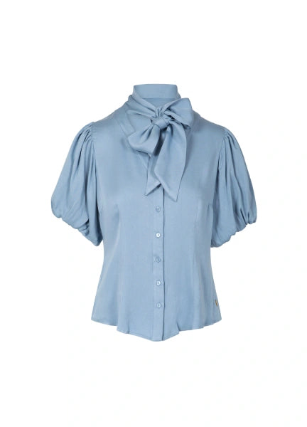 Coster Copenhagen Blouse with Ribbon Collar
