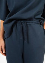 Coster Copenhagen Heart Billie Loose Sweatpants in Navy - CCH3167-254