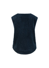 Coster Copenhagen Heart Jamie Fleece Vest in Navy - CCH7607-254