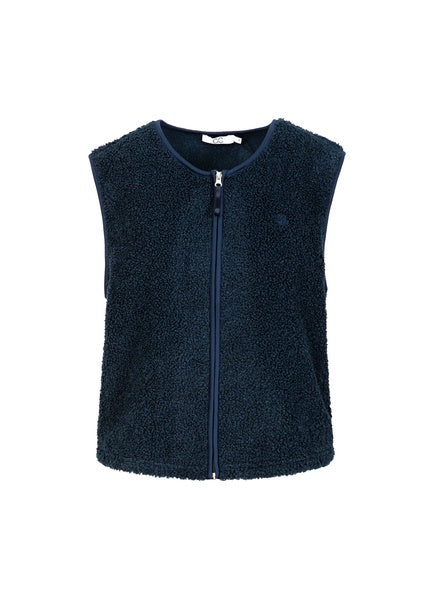 Coster Copenhagen Heart Jamie Fleece Vest in Navy - CCH7607-254