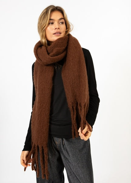 Coster Copenhagen Heart Maren Scarf in Chocolate Brown - CCH9037-254