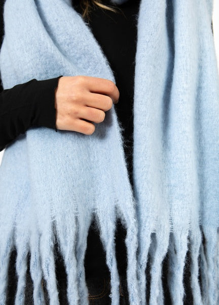 Coster Copenhagen Heart Maren Scarf in Light Blue - CCH9037-254