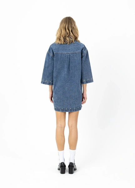 Coster Copenhagen Denim Tunika in Light Blue Denim - 261-5100