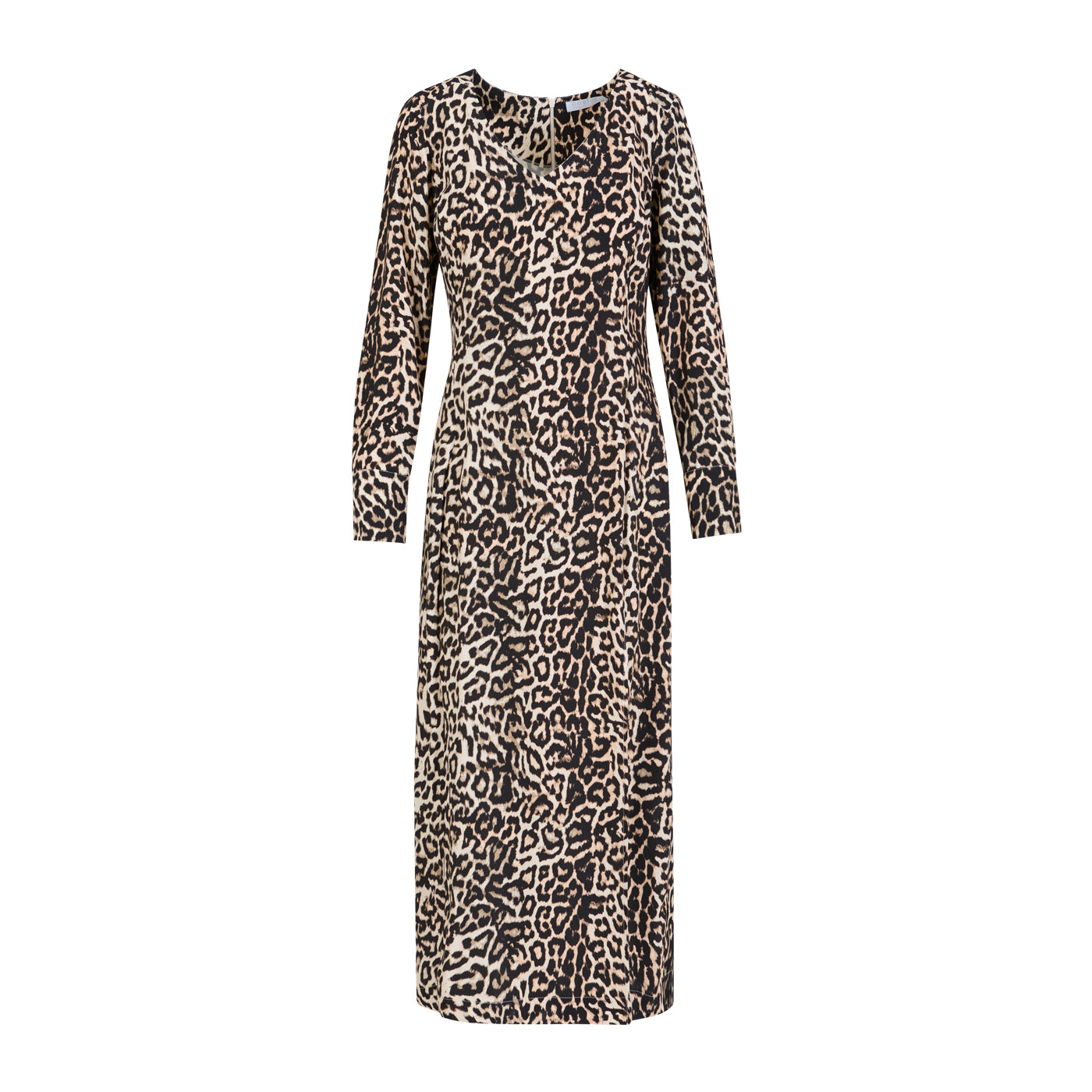 Coster Copenhagen Midi Dress-Leopard Print-244-5404