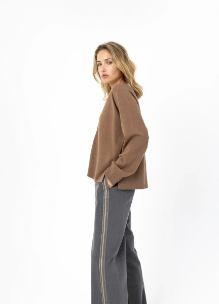 Coster Copenhagen Kint Cardigan in Mocca Mousse - 261-2115