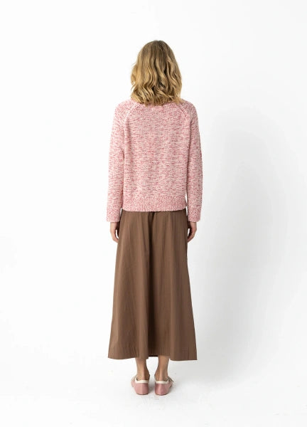 Coster Copenhagen Phoebe Long Skirt in Mocca Mousse - 261-4509H