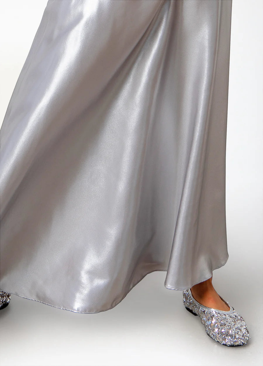 Coster Copenhagen Full Volume Skirt in Silver - 252-4203