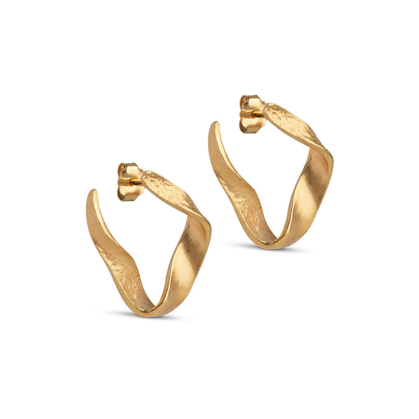 Enamel Copenhagen Dalia Earrings-Gold