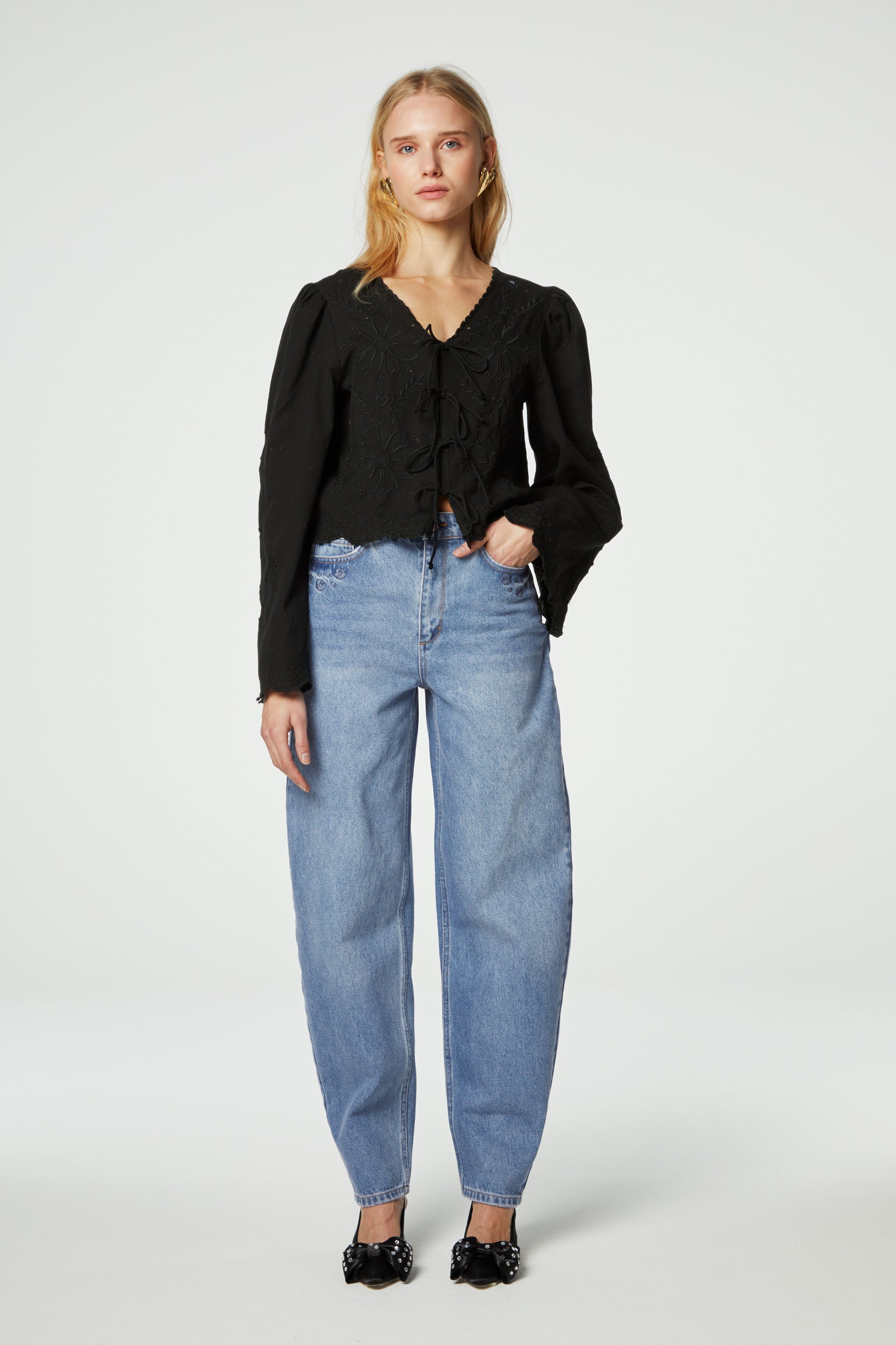 Fabienne Chapot Sterre Top-Black