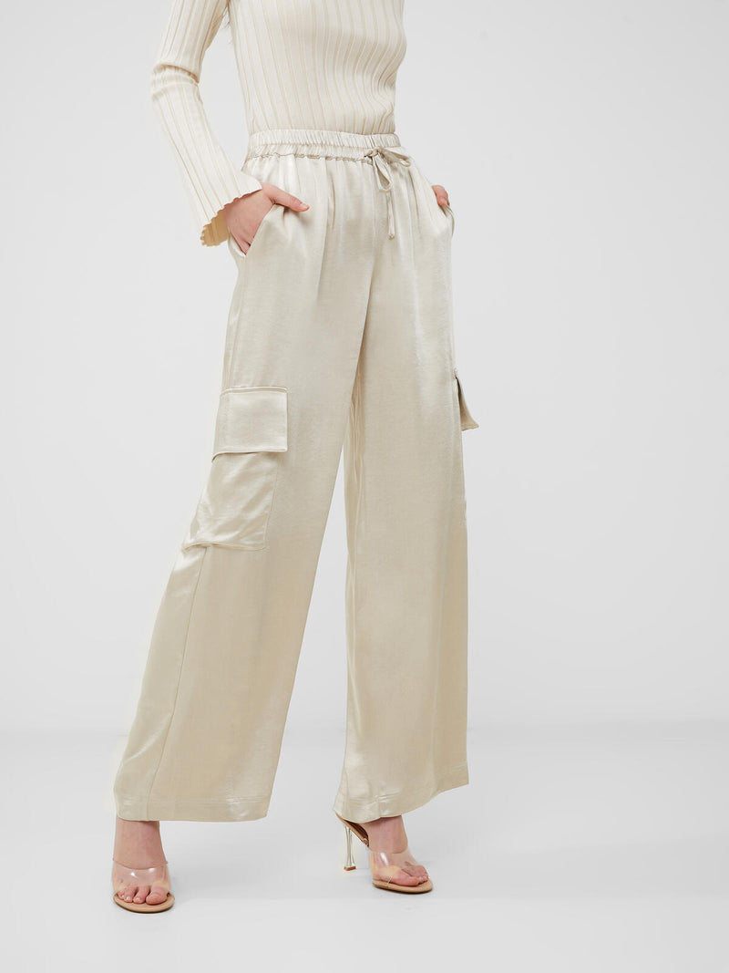 french connection chloetta cargo trousers silver lining evalucia boutique perth scotland