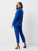 French Connection Echo Single Breasted Blazer-Cobalt Blue-75WAN