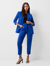 French Connection Echo Single Breasted Blazer-Cobalt Blue-75WAN