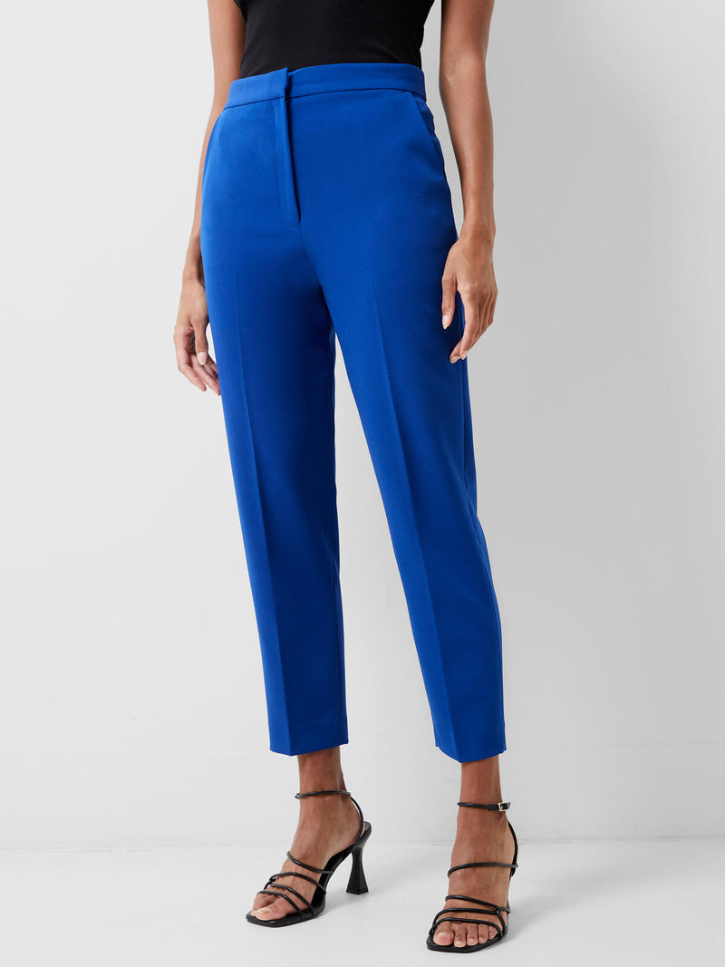 French Connection Echo Tapered Trouser-Cobalt Blue-74WAY