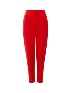 french connection echo tapered trouser true red evalucia boutique perth scotland