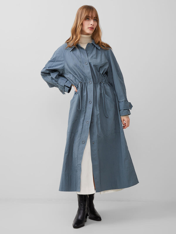 french connection ilena trench coat stormy weather evalucia boutique perth scotland