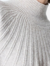 French Connection Kezia Grown on Knit Jumper in Pebble Neutral - 78ZAC