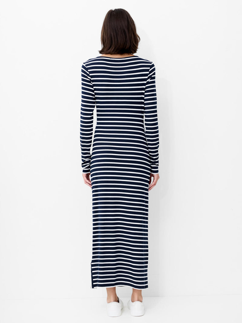 French Connection Kyra Jersey Dress in Navy - 71ZAF