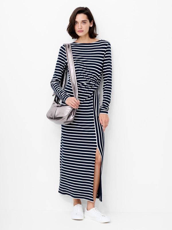French Connection Kyra Jersey Dress in Navy - 71ZAF
