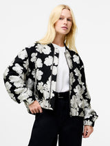 French Connection Lora Poly Jacquard Bomber - 75ZAF