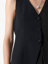 French Connection Vinnie Tailored Jumpsuit in Black - 7UZAB