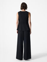 French Connection Vinnie Tailored Jumpsuit in Black - 7UZAB