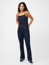 Great Plains Organic Fitted Cami-Classis Navy-J60ZO