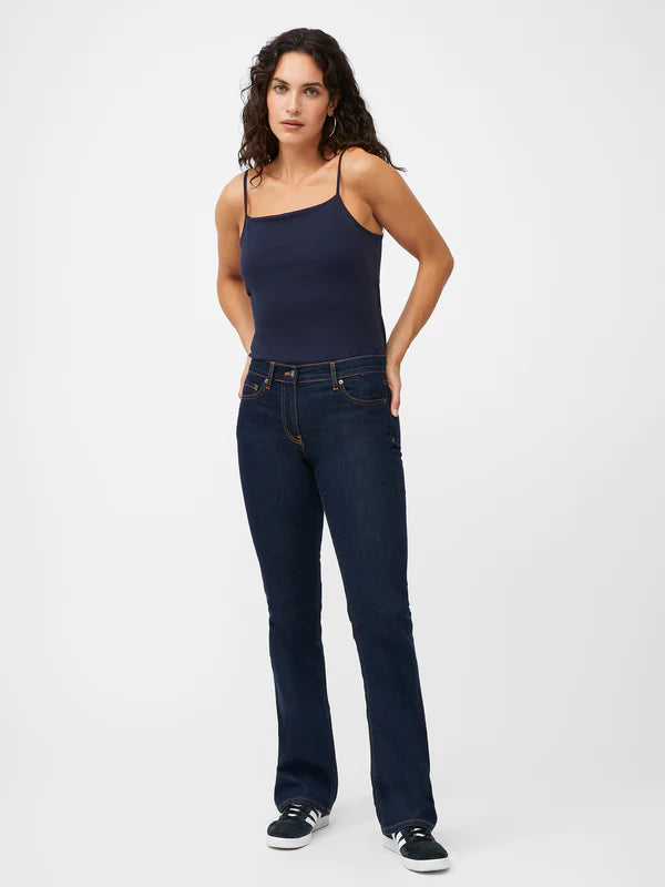 Great Plains Organic Fitted Cami-Classis Navy-J60ZO