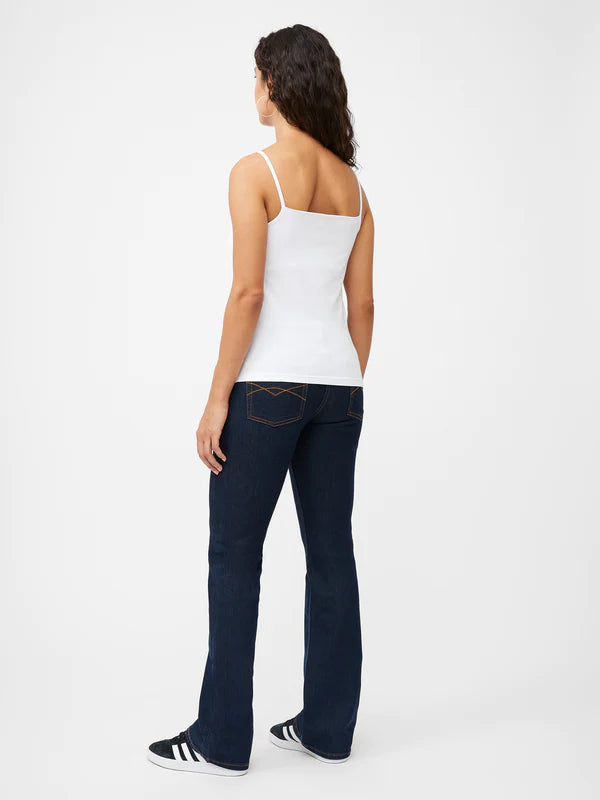 Great Plains Organic Fitted Cami-White-J60ZO