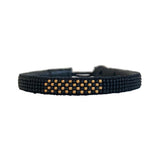 IBU Jewels Pin Leather Bracelet-Black-AC11