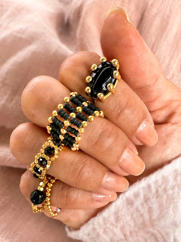ibu jewels ronny ring black evalucia boutique perth scotland